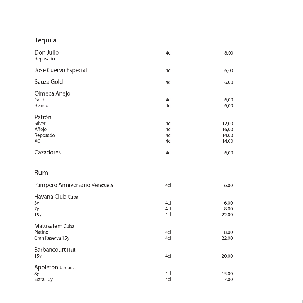 Dots im Brunnerhof – Dessert Menu