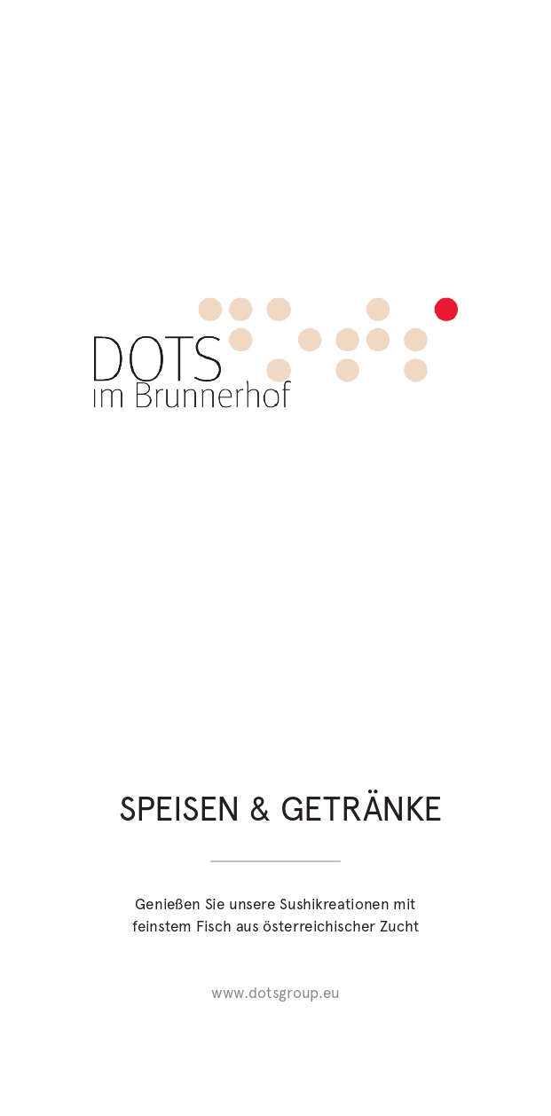 Dots im Brunnerhof – Food Menu