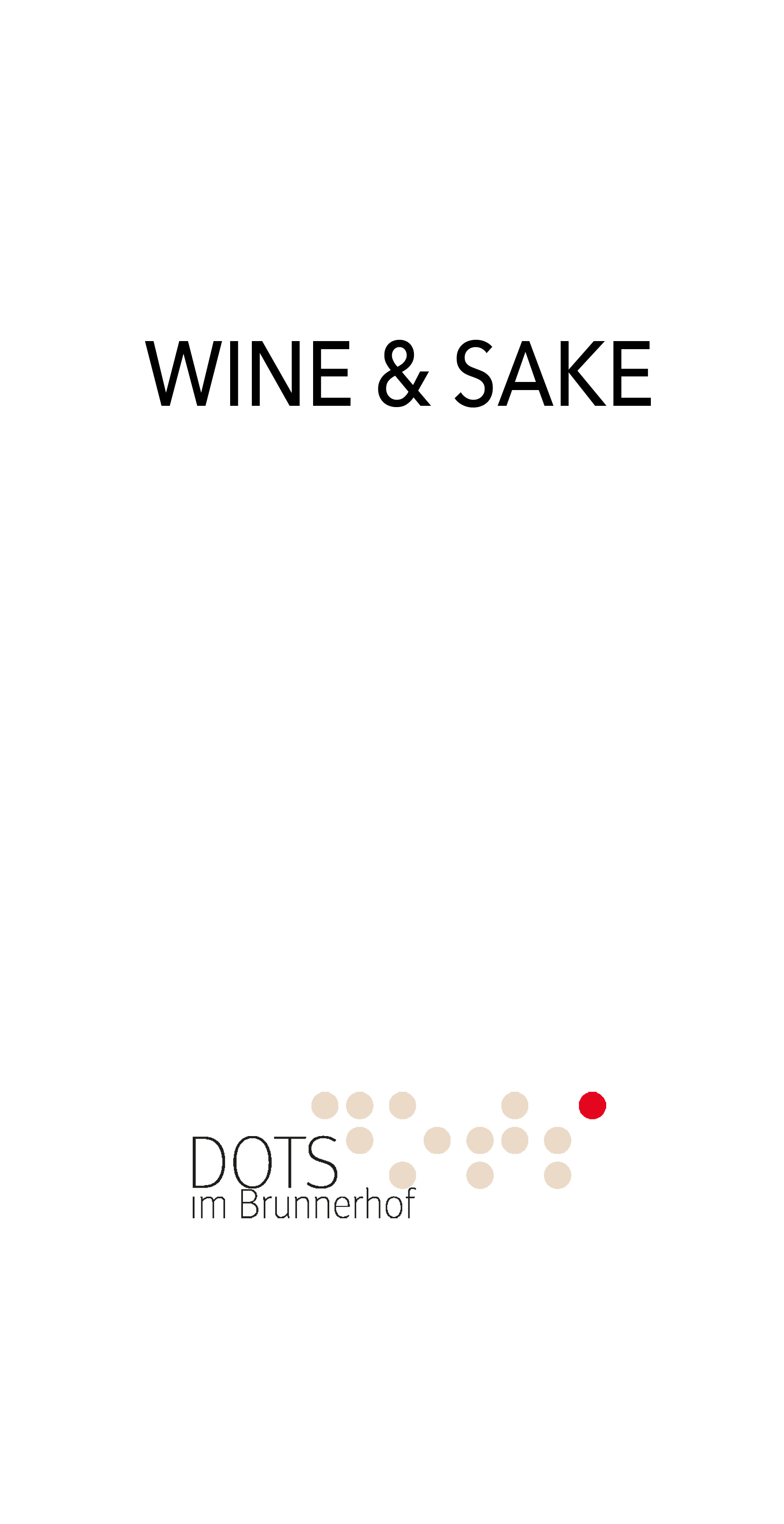 Dots im Brunnerhof – Wine Menu